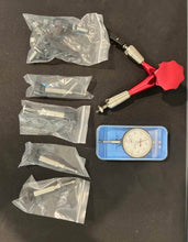 DT Swiss Wheel Truing Stand With Two DT Swiss Dial Indicators.